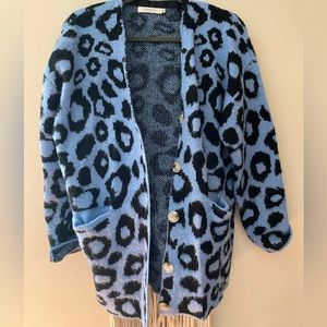 Avantlook Leopard Print Cardigan